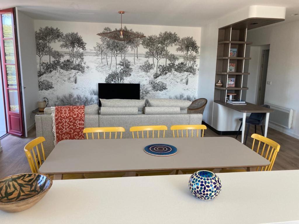 Superbe Appartement T3 Au Centre Plage .Parking Андай Экстерьер фото