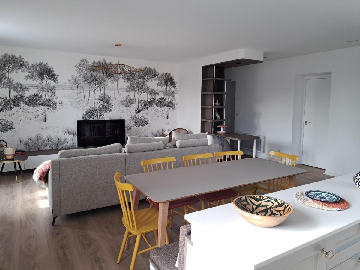 Superbe Appartement T3 Au Centre Plage .Parking Андай Экстерьер фото