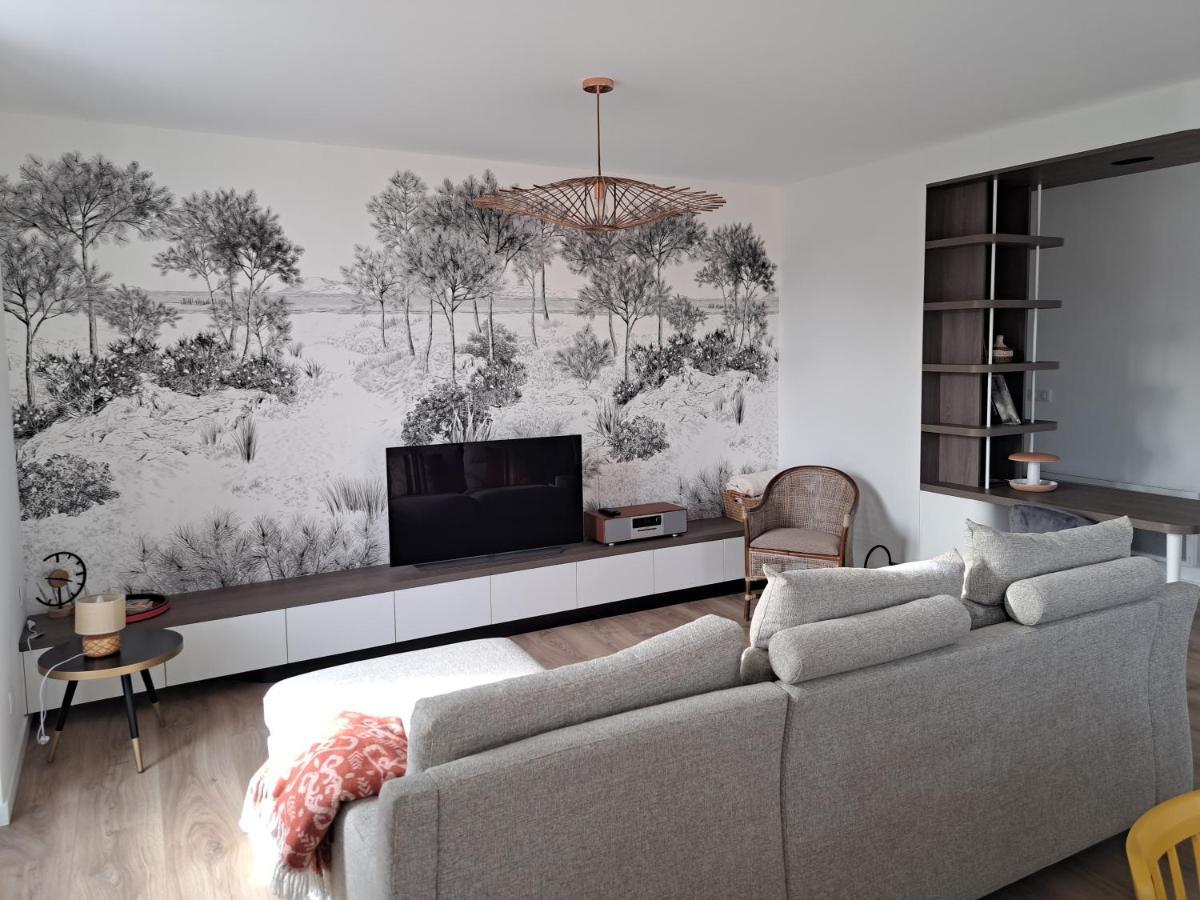 Superbe Appartement T3 Au Centre Plage .Parking Андай Экстерьер фото
