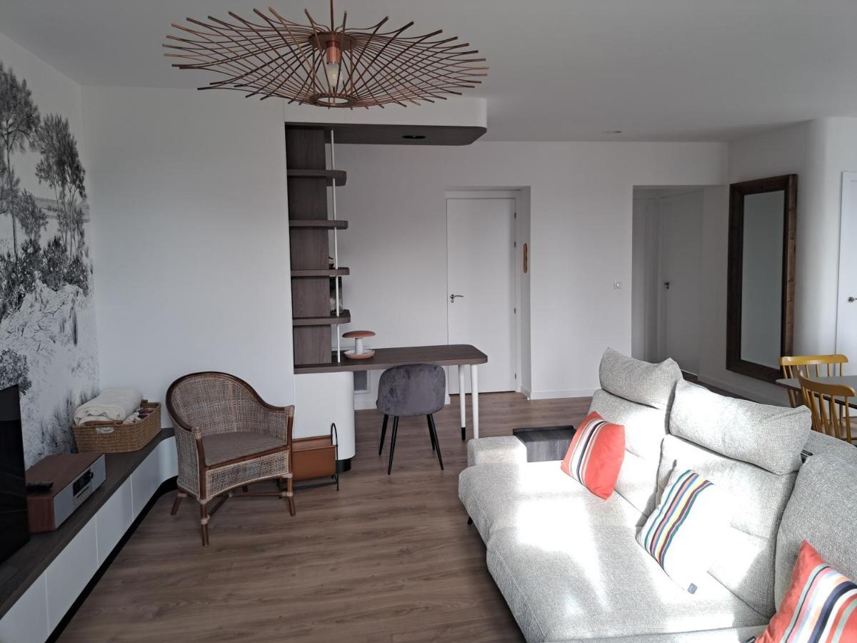 Superbe Appartement T3 Au Centre Plage .Parking Андай Экстерьер фото